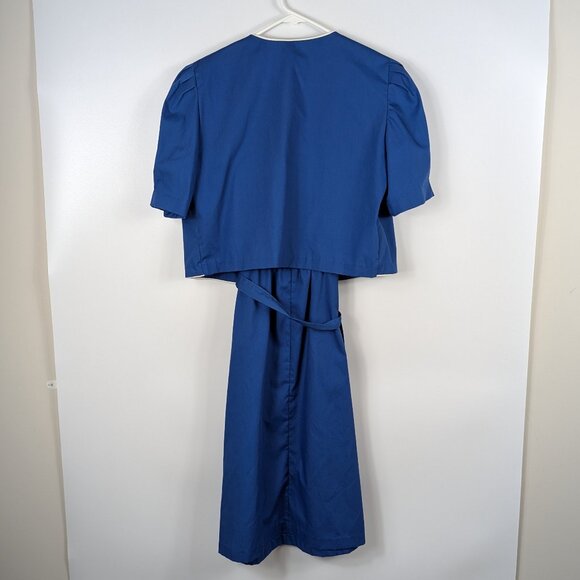 Vintage MCM JC Penny Dress with Short Sleeve Lady Jacket Made in USA - Picture 2 of 9